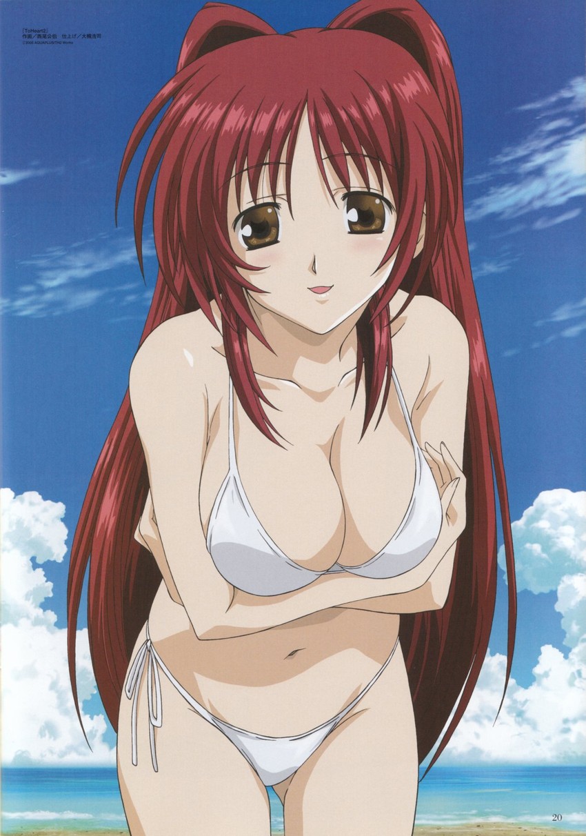 kousaka tamaki (to heart and 2 more) drawn by nishio_kouhaku