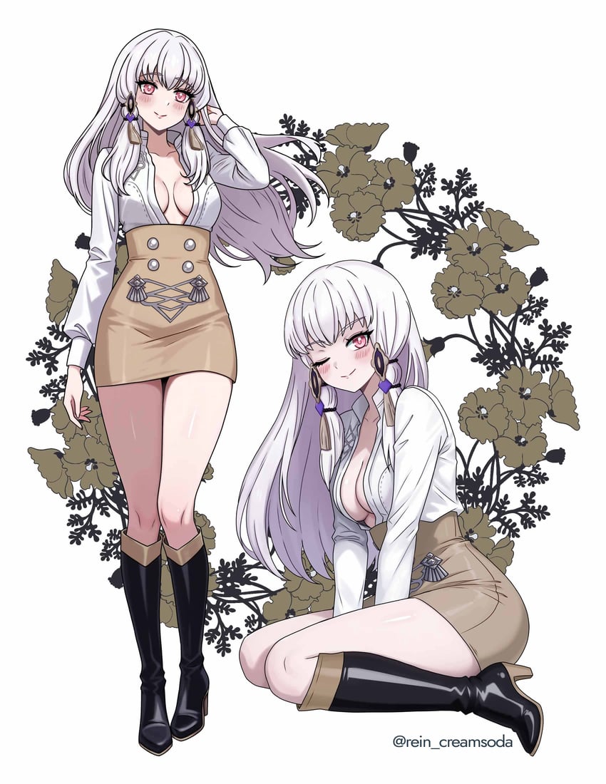 lysithea von ordelia (fire emblem and 1 more) drawn by rein_creamsoda