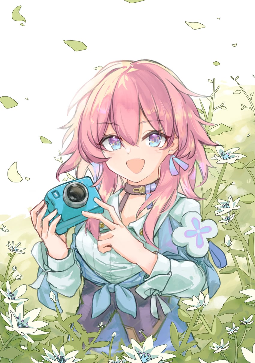 march 7th (honkai and 1 more) drawn by fuyu_mika_(altarcitrus)