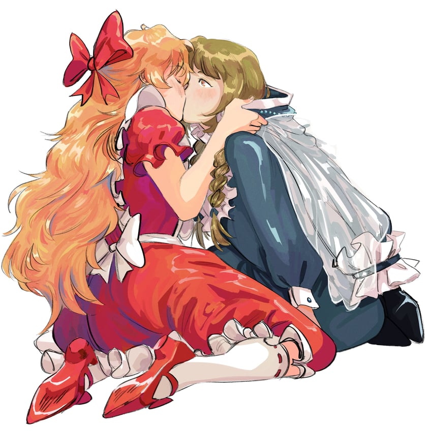 elise liedl and lebkuchen (little goody two shoes) drawn by kisexey