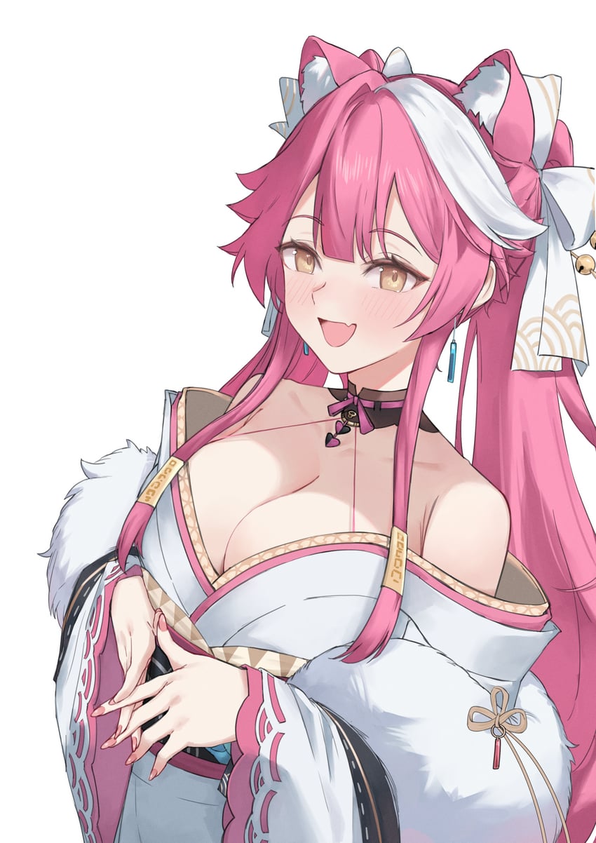 raora panthera (hololive and 1 more) drawn by foku_(fokufokuu)