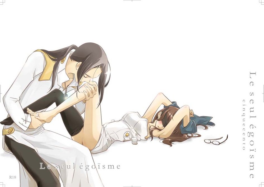 rossiu adai and kinon bachika (tengen toppa gurren lagann) drawn by neko_yuuko