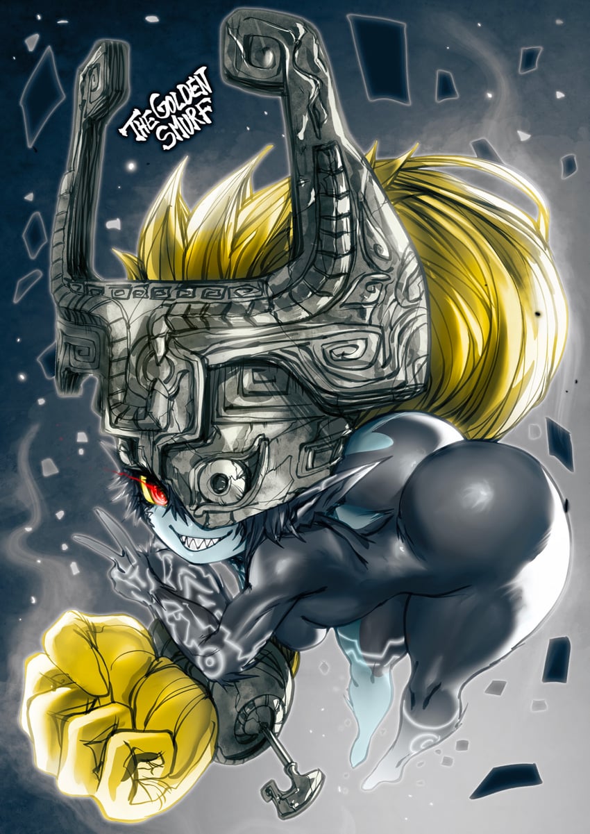 midna (the legend of zelda and 1 more) drawn by the_golden_smurf