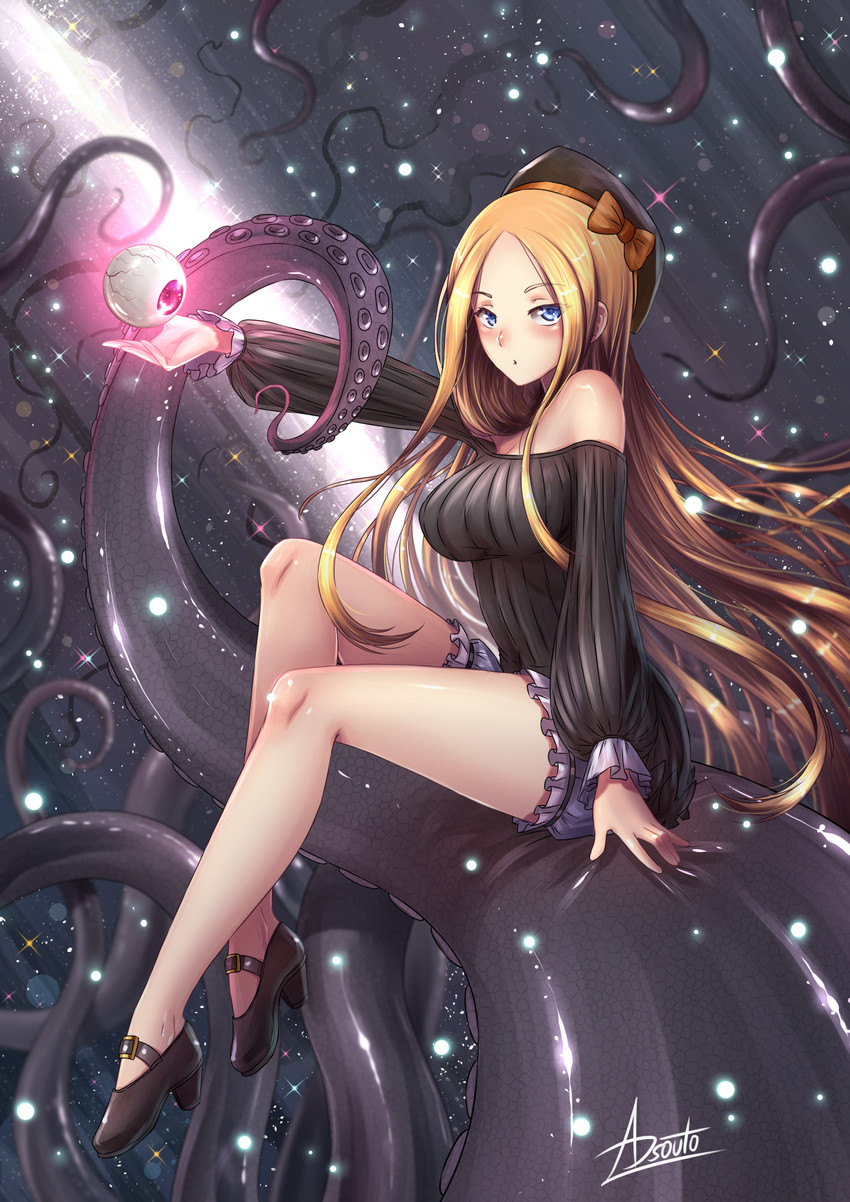 abigail williams (fate and 1 more) drawn by adsouto