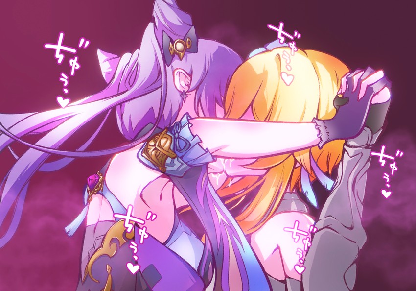 lumine and keqing (genshin impact) drawn by nandao_jia_mian_qishi_jiu_bu_keyi_tutou_ma