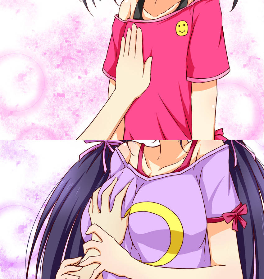tojo nozomi and yazawa nico (love live! and 1 more) drawn by karamoneeze