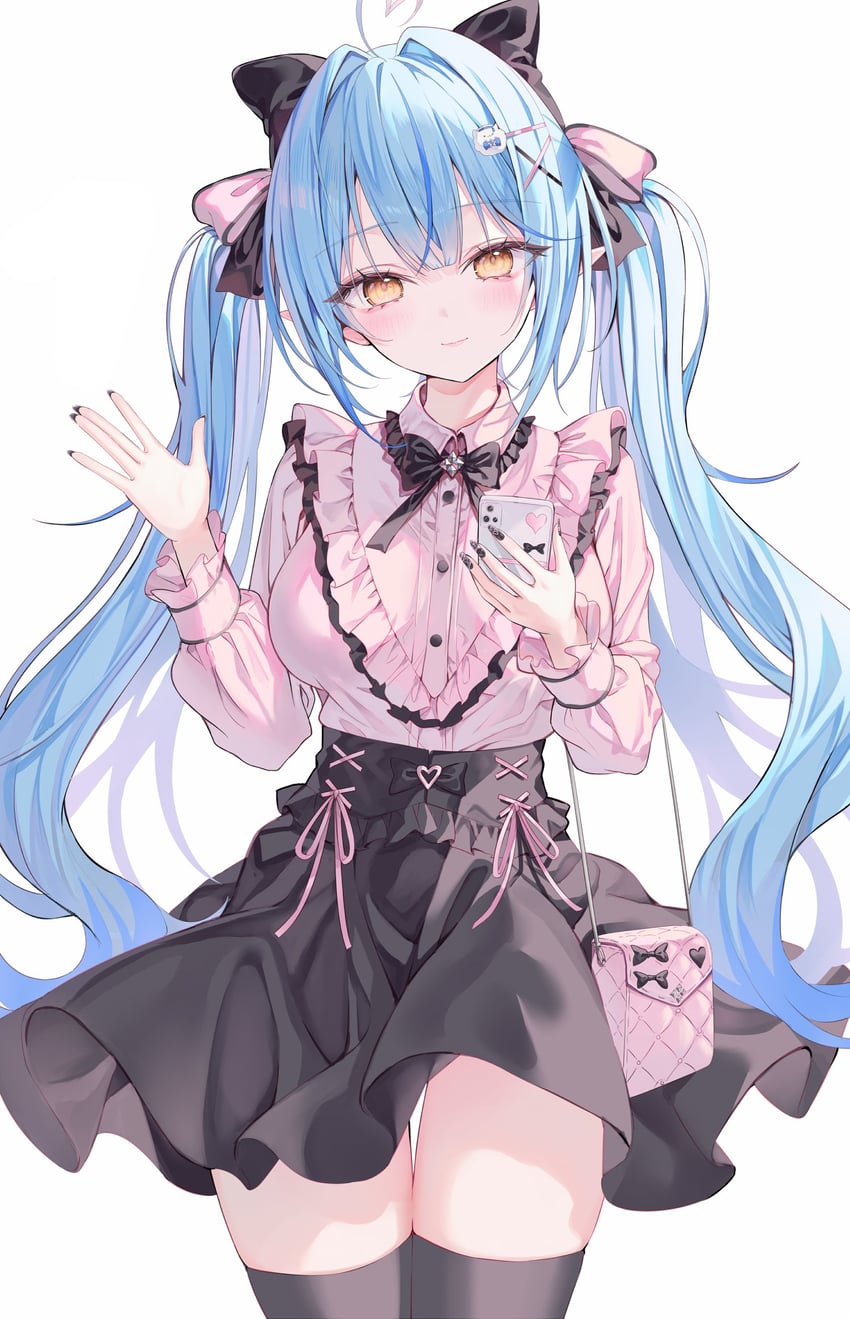 yukihana lamy (hololive) drawn by rin_yuu