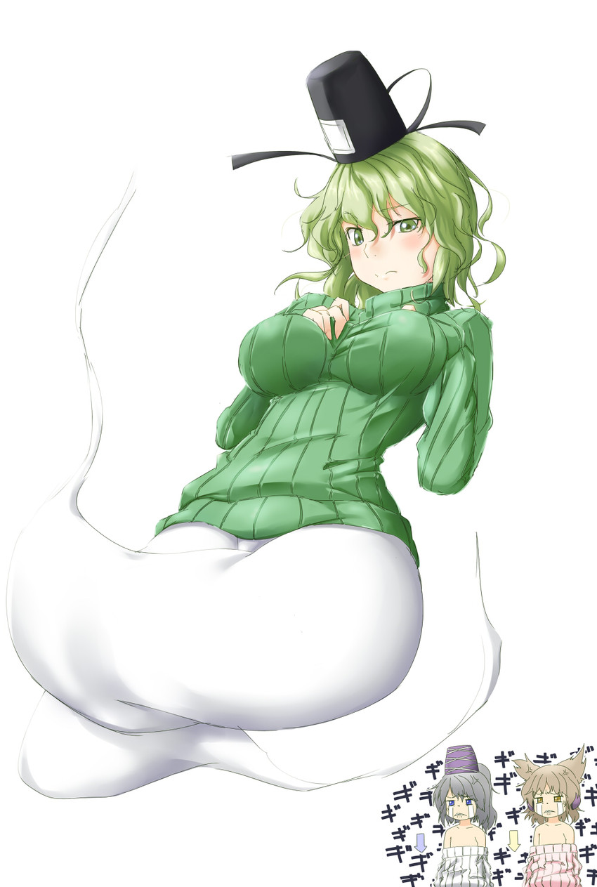 toyosatomimi no miko, mononobe no futo, and soga no tojiko (touhou) drawn by niwatazumi