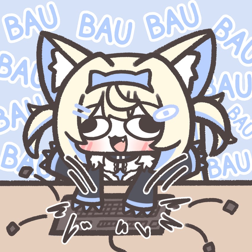 fuwawa abyssgard (hololive and 1 more) drawn by miyaoo1224