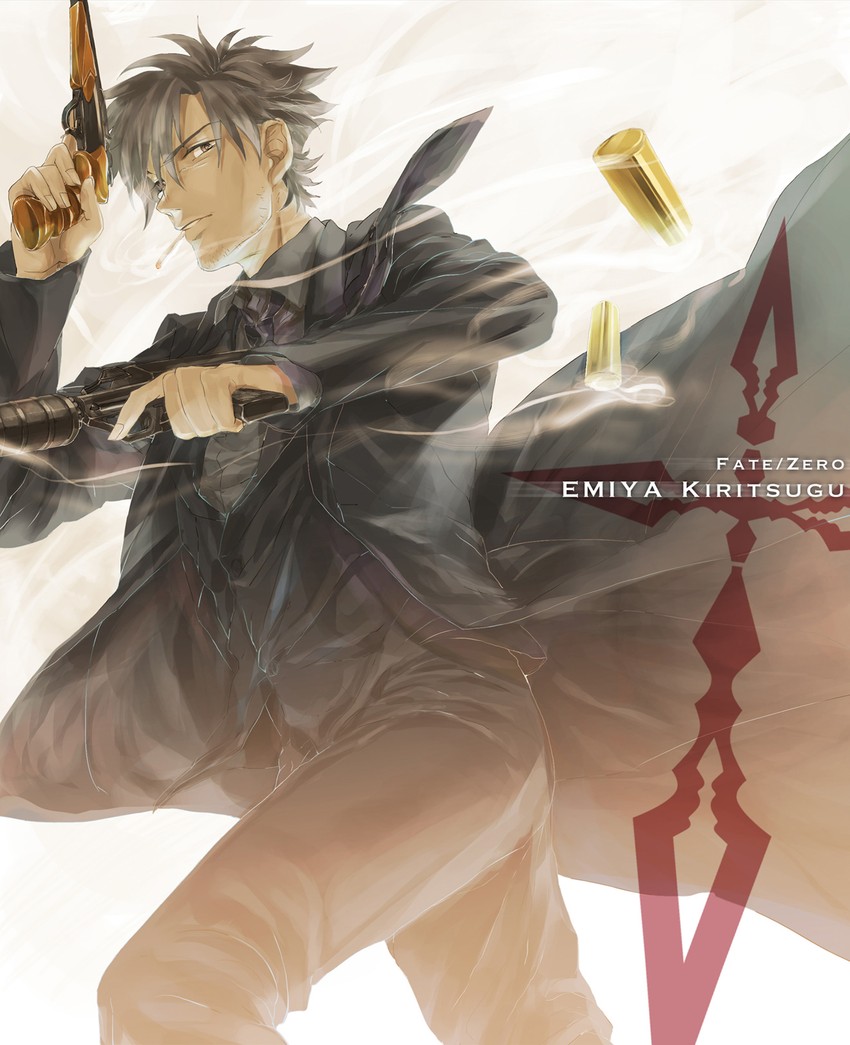 emiya kiritsugu (fate and 1 more) drawn by kena