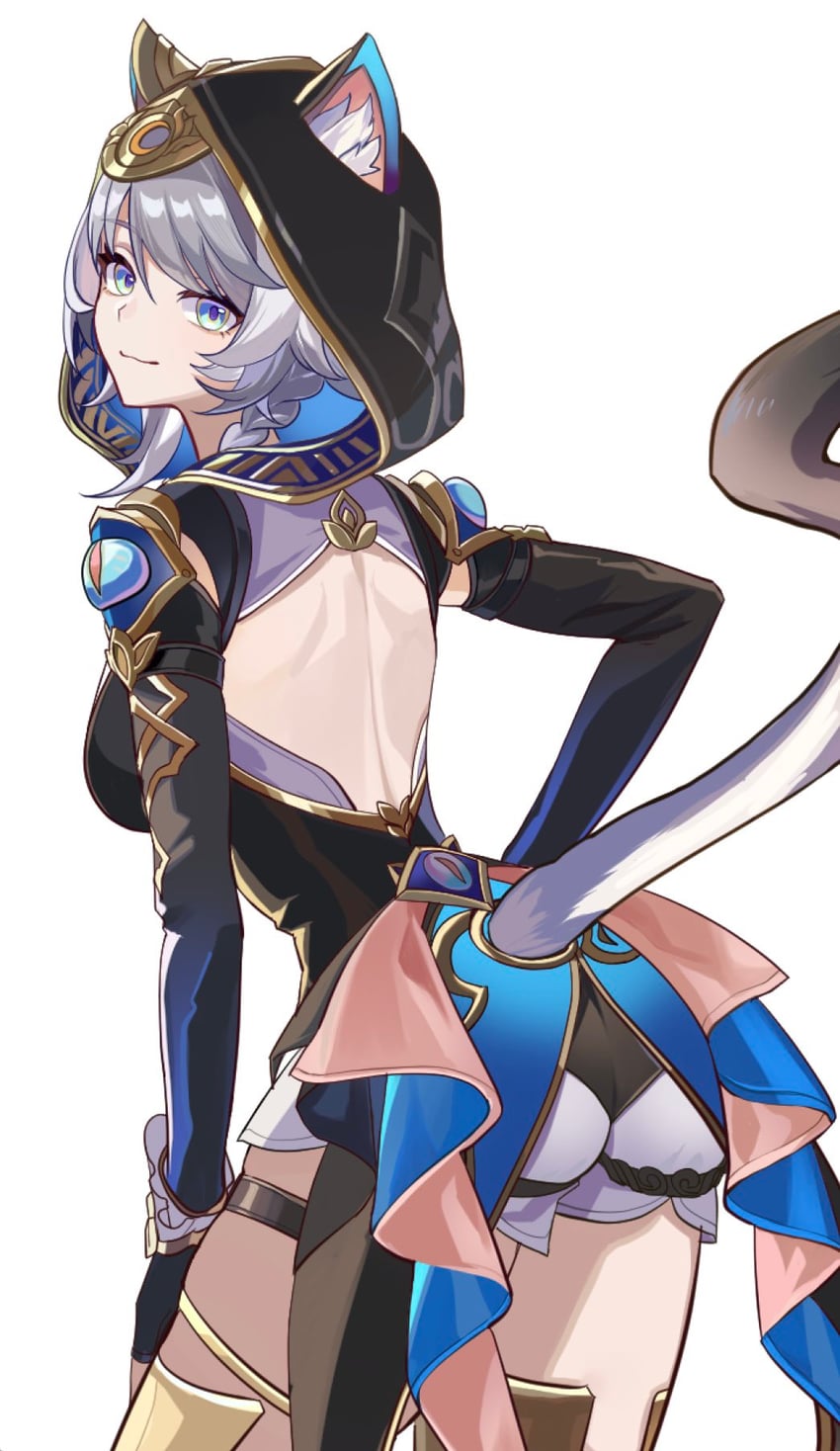 cipher (honkai and 1 more) drawn by kass_(jtsp0)