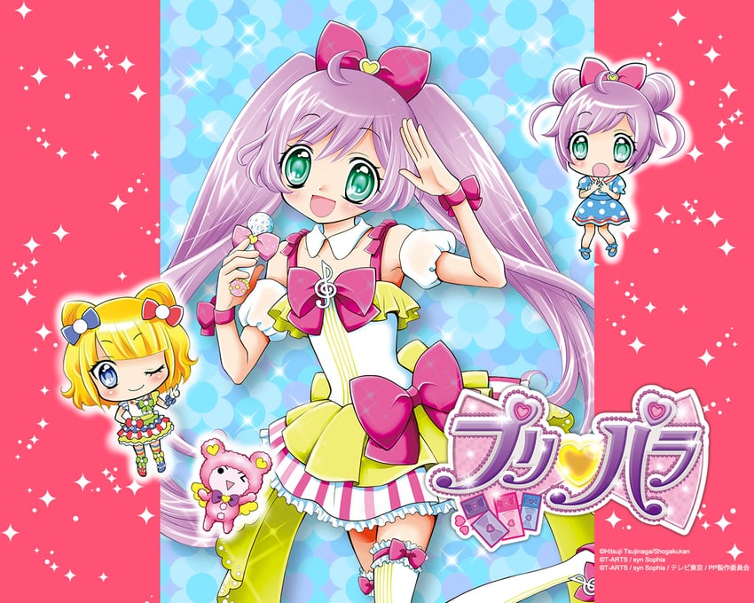 manaka laala and minami mirei (pretty series and 1 more)