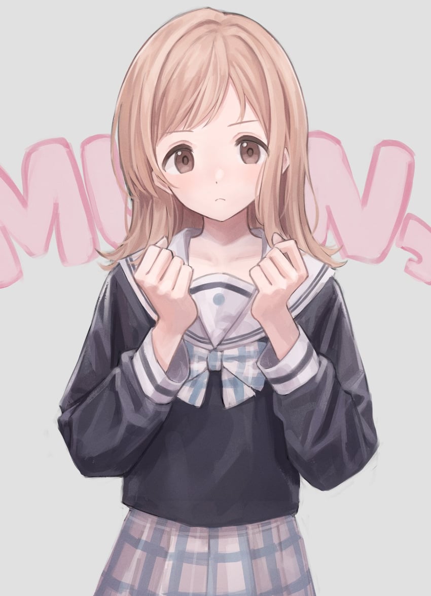 sakuragi mano (idolmaster and 1 more) drawn by infektionary