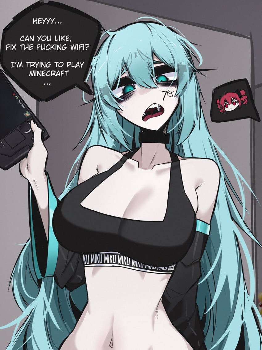 hatsune miku, kasane teto, and pearto (vocaloid and 1 more) drawn by ace_glitch