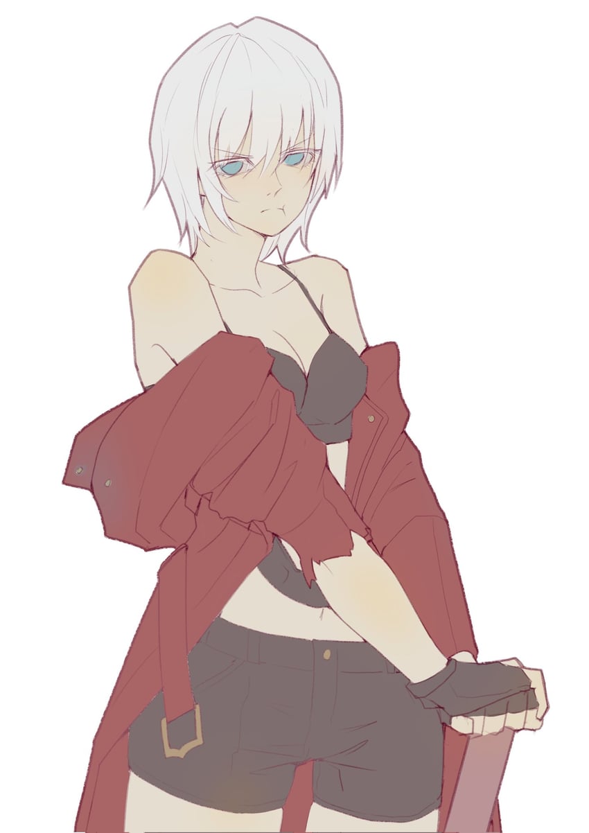 dante (devil may cry and 1 more) drawn by aleihahaha