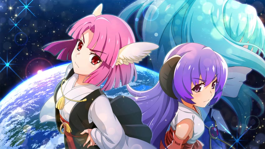 hanyuu, tamurahime no mikoto, and une (higurashi no naku koro ni and 1 more)