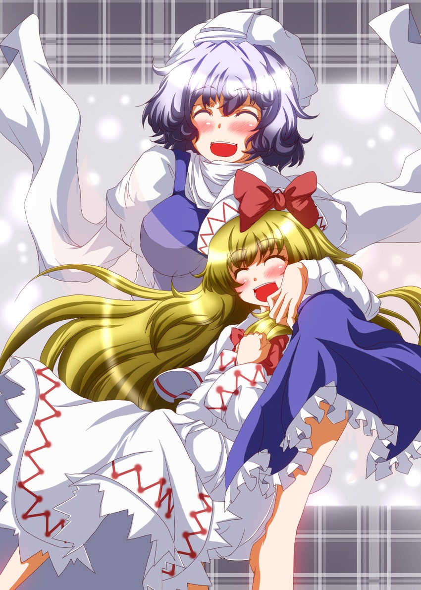 letty whiterock and lily white (touhou) drawn by zan_(harukahime)