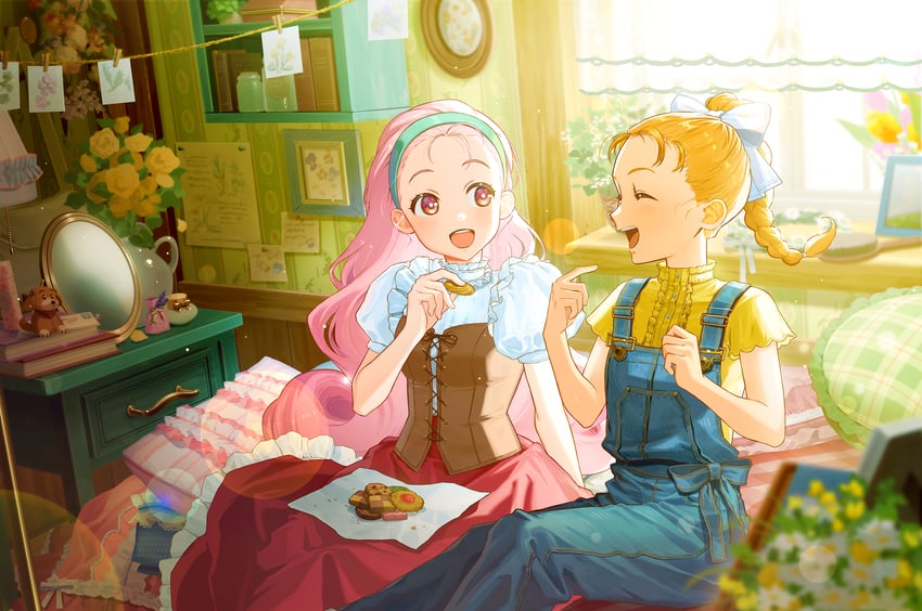 popuri and ran (bokujou monogatari and 1 more) drawn by nshi