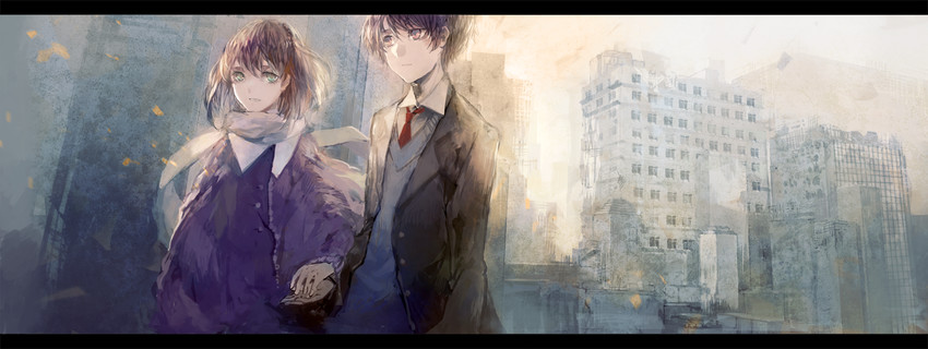 kaizuka inaho and asseylum vers allusia (aldnoah.zero) drawn by fabri