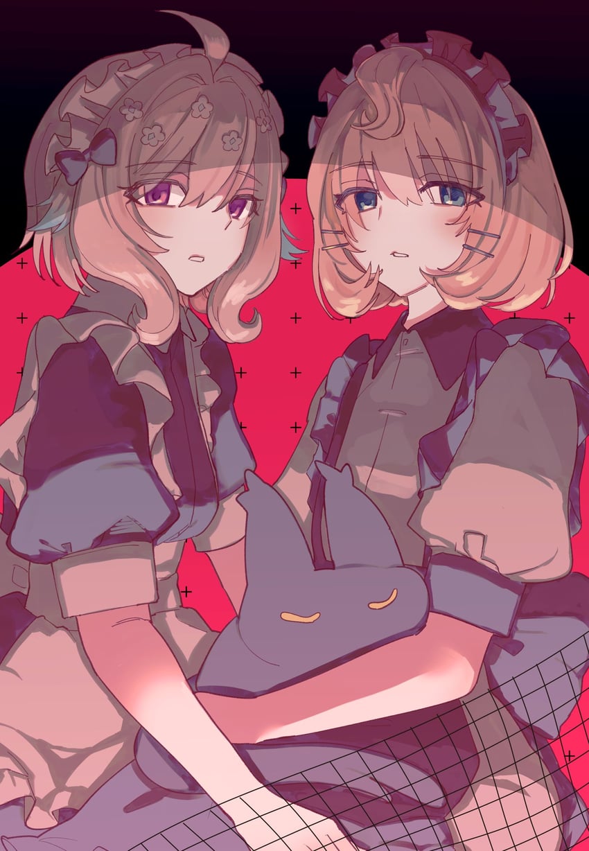 enna alouette, millie parfait, and lucie (nijisanji and 2 more) drawn by sore_bou_hyaku_maro