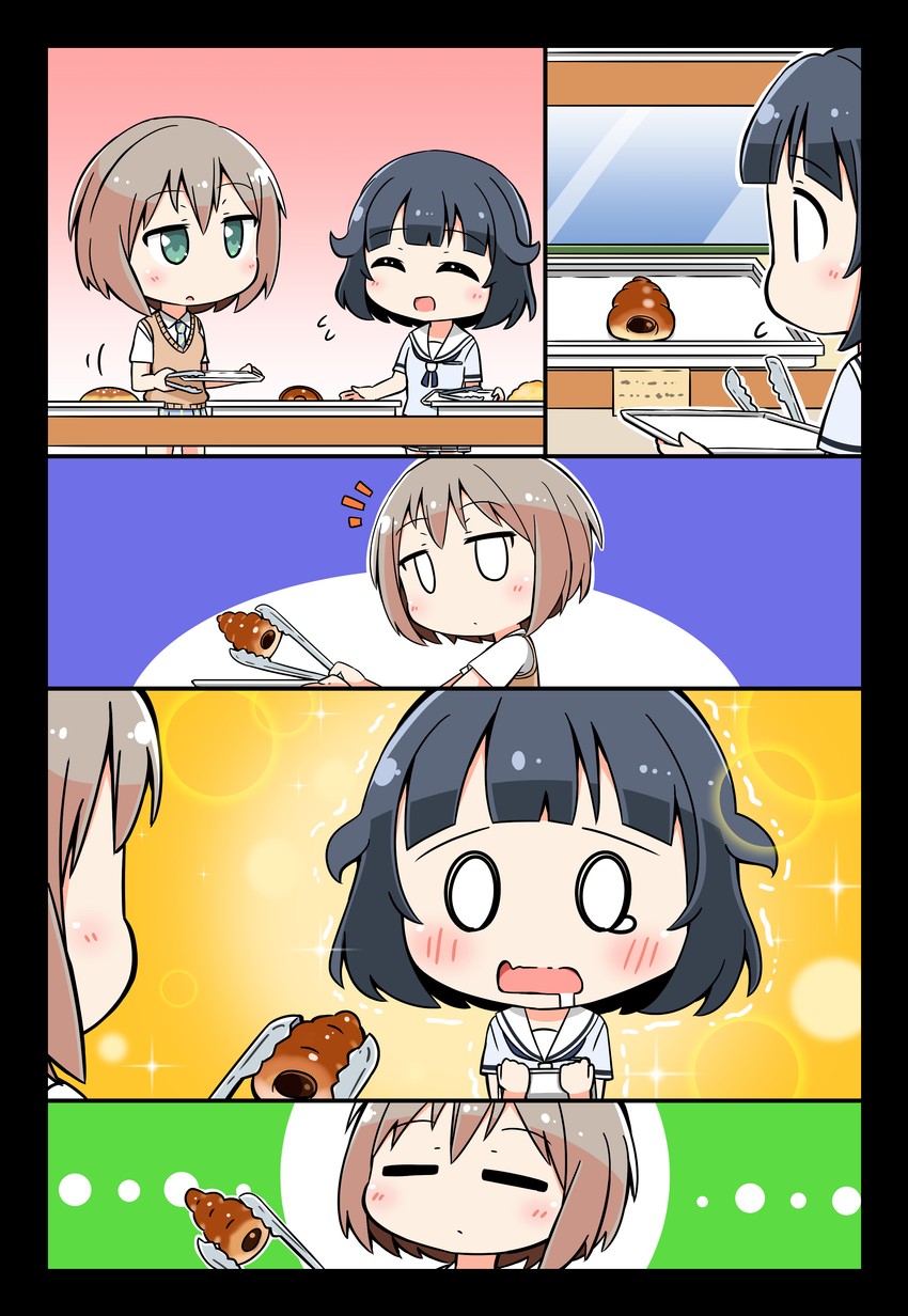 aoba moca and ushigome rimi (bang dream!) drawn by kyou_(fr39)