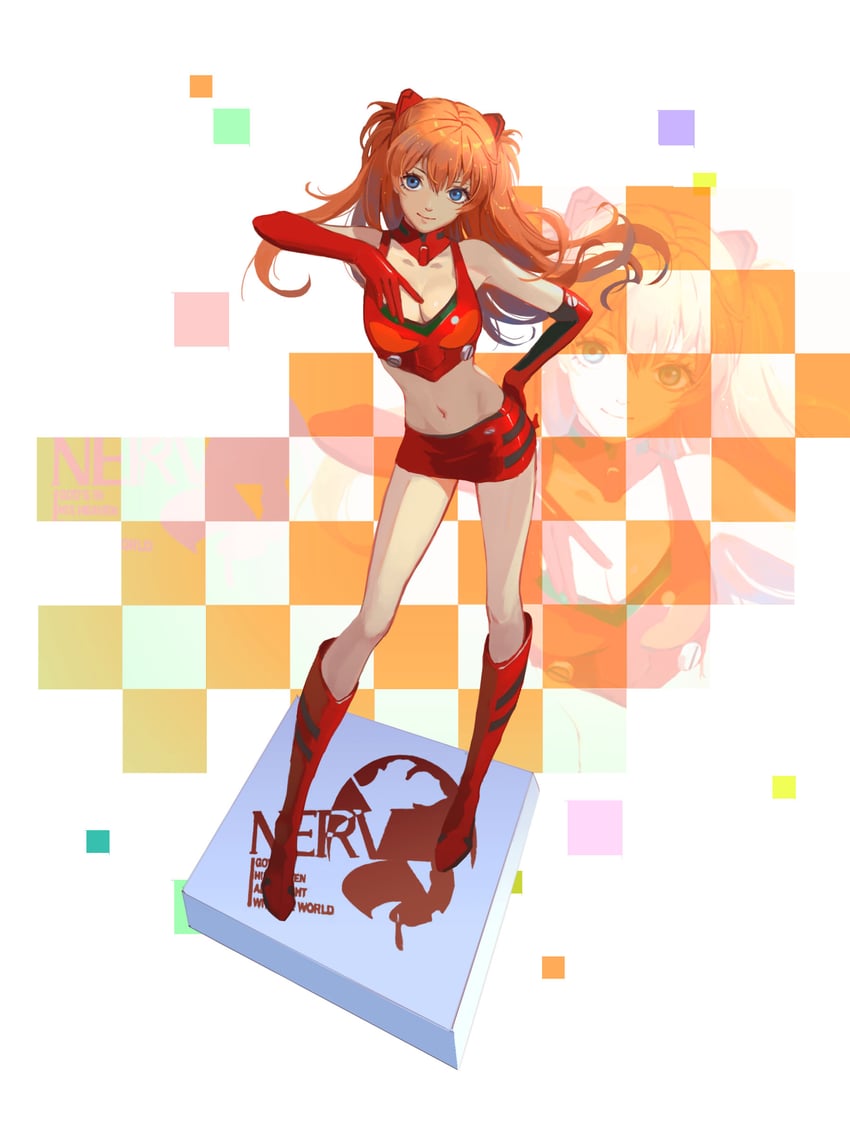 souryuu asuka langley (neon genesis evangelion) drawn by alisa_(7320818)