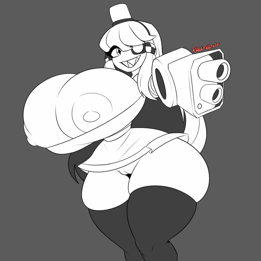 mimi-sentry (original and 1 more) drawn by rollerlane