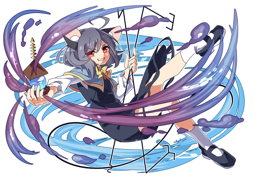 nazrin (touhou and 1 more) drawn by kozakura_(dictionary)