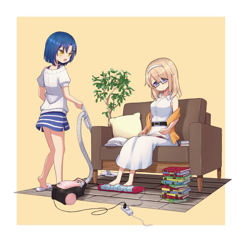 aoyama blue mountain and mate rin (gochuumon wa usagi desu ka?) drawn by mohei