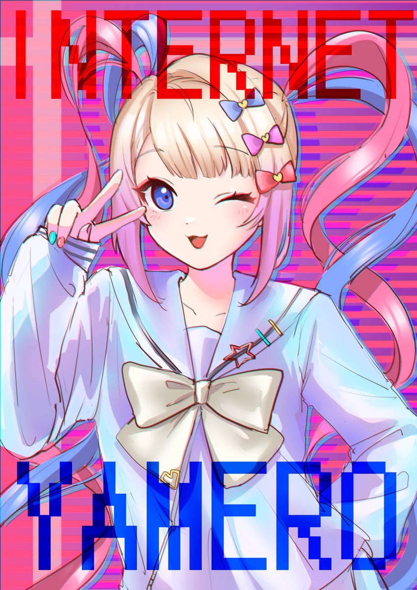 chouzetsusaikawa tenshi-chan (needy girl overdose) drawn by fuwamoko_momen_toufu