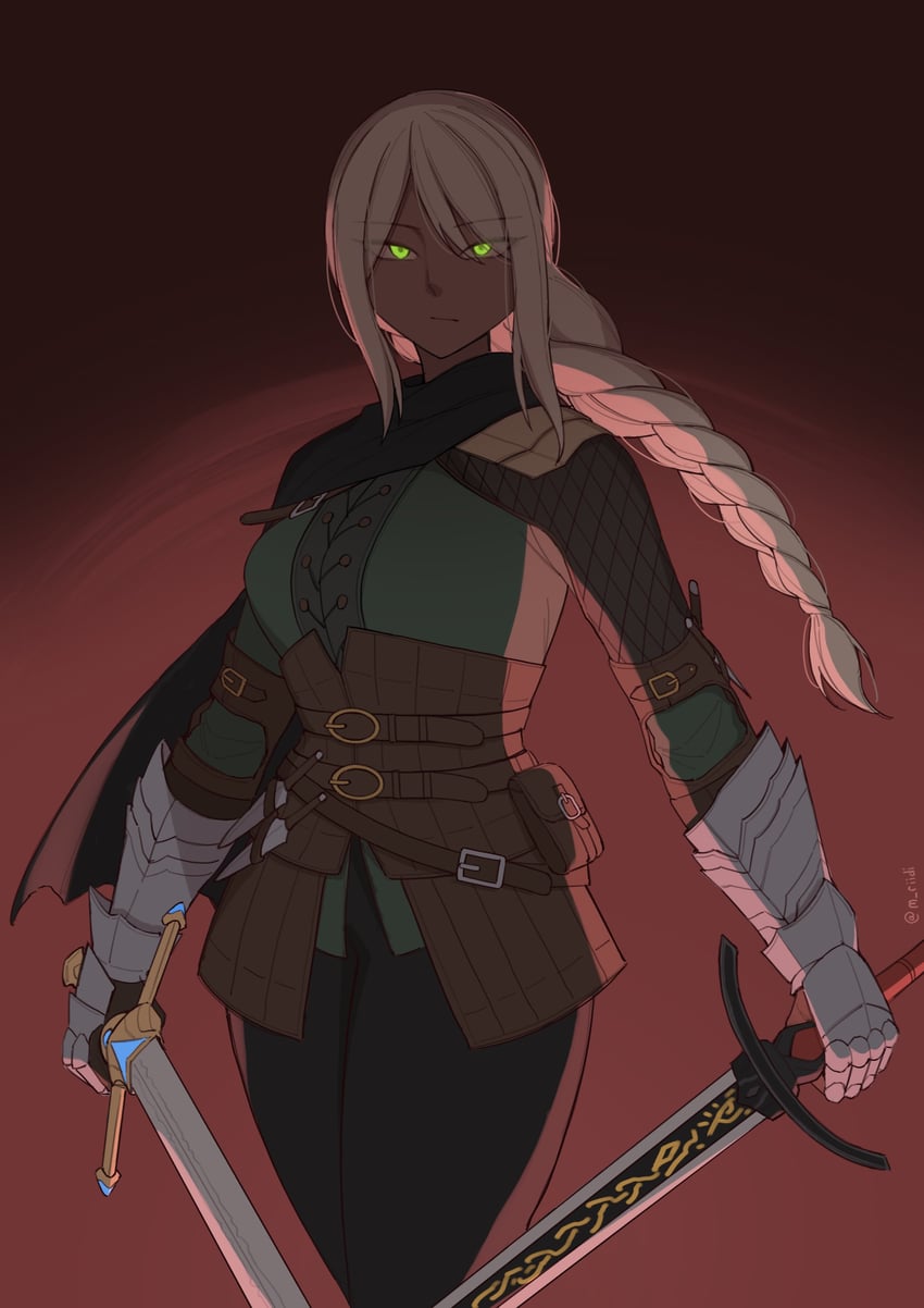 yvonne (original and 1 more) drawn by mawaridi