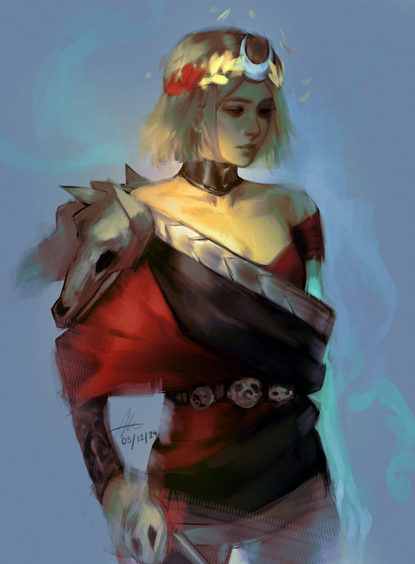 zagreus and melinoe (hades and 1 more) drawn by katlovesstar