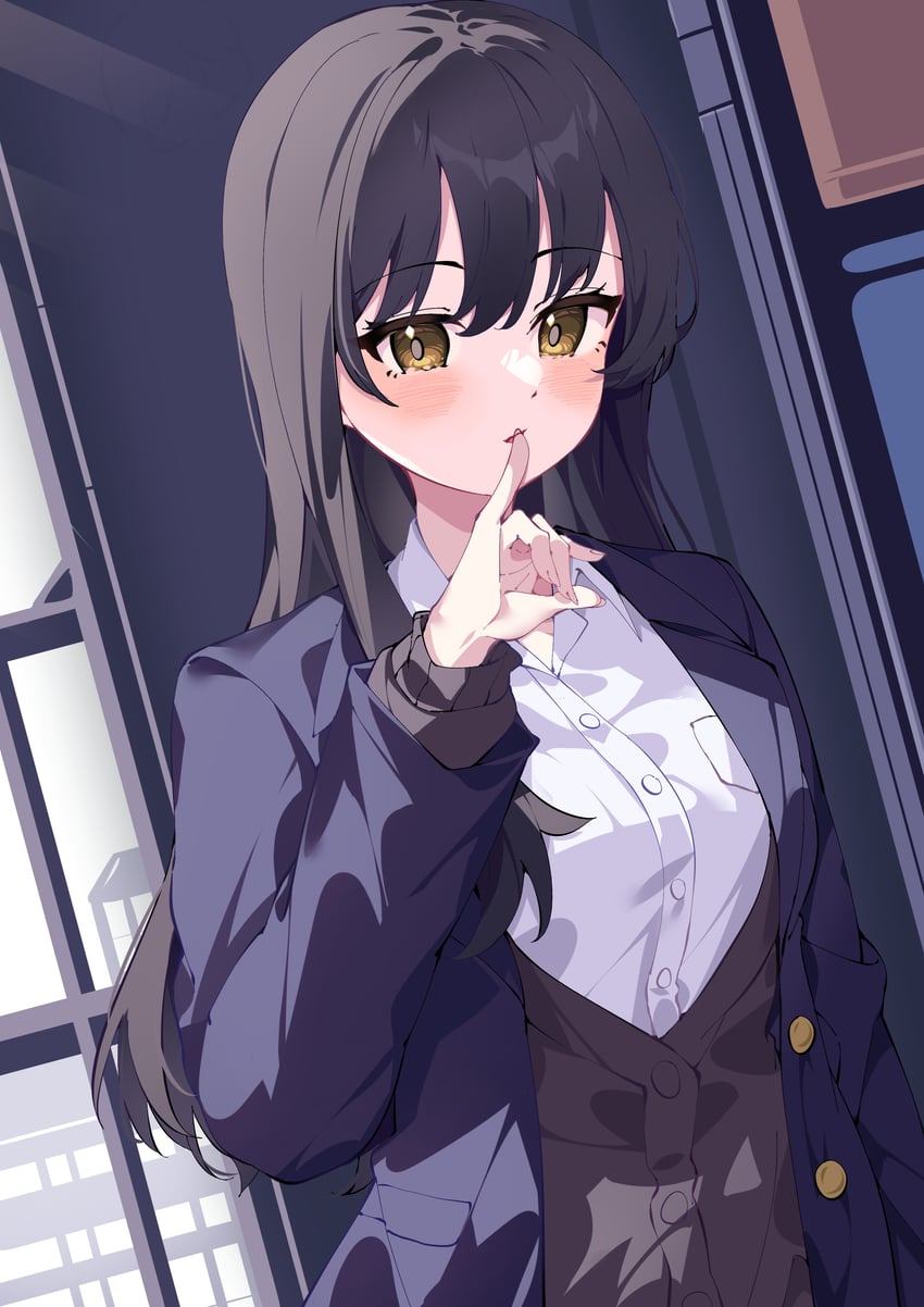 yamada anna (boku no kokoro no yabai yatsu) drawn by hua-huahua