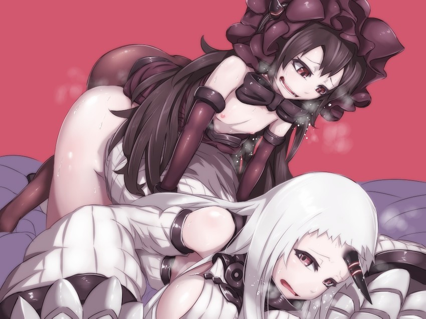 seaport princess and isolated island oni (kantai collection) drawn by onboro_(clunker)