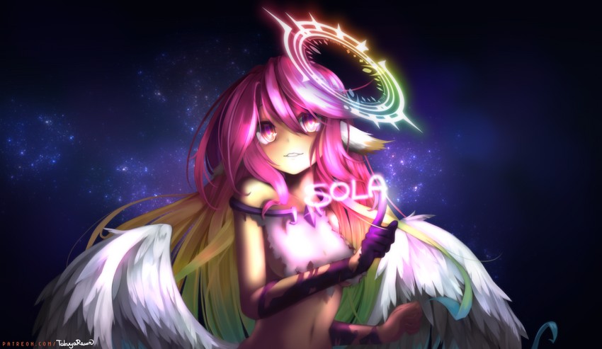 jibril (no game no life) drawn by takuyarawr