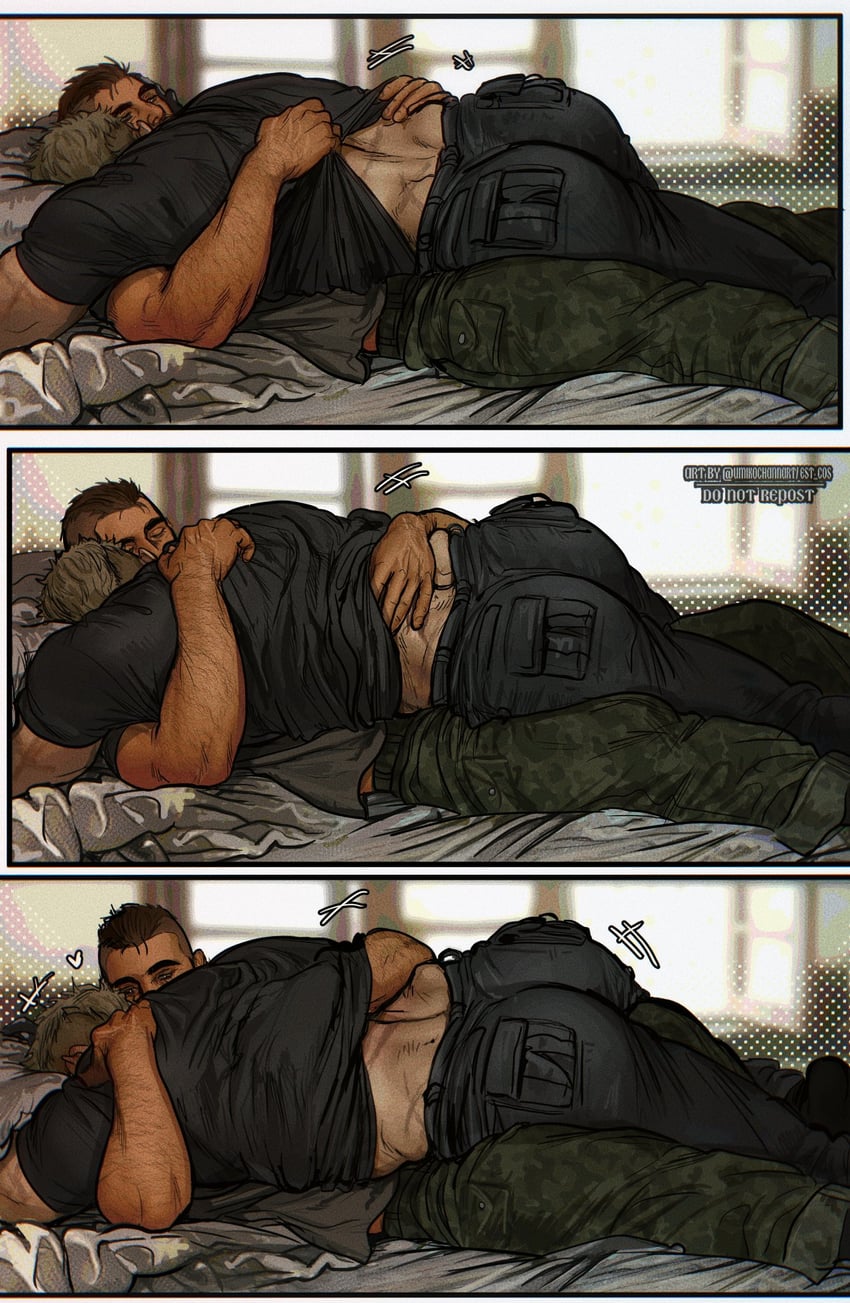 ghost and soap (call of duty and 1 more) drawn by umikochannart