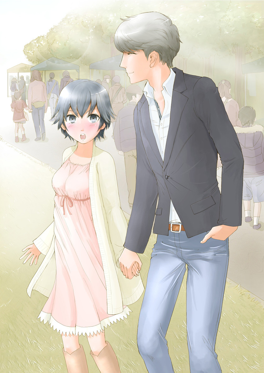 narukami yu and shirogane naoto (persona and 1 more) drawn by kamaboko_(km)