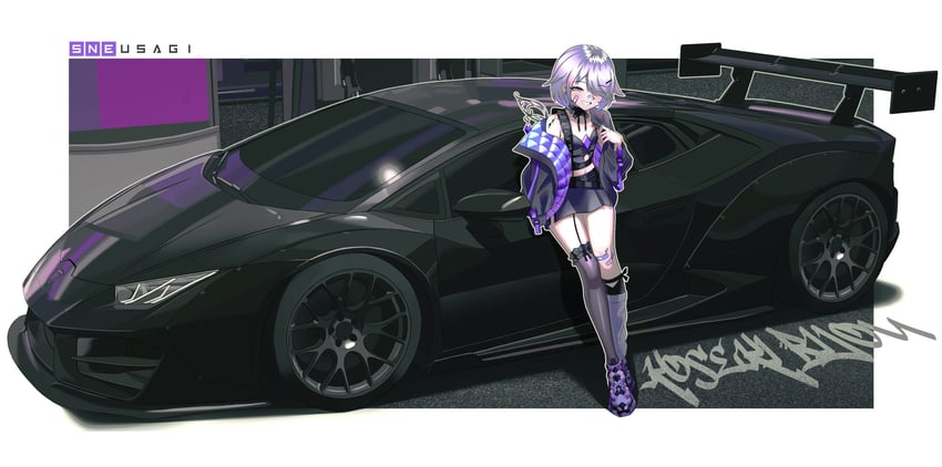 koseki bijou (hololive and 1 more) drawn by sneusagi
