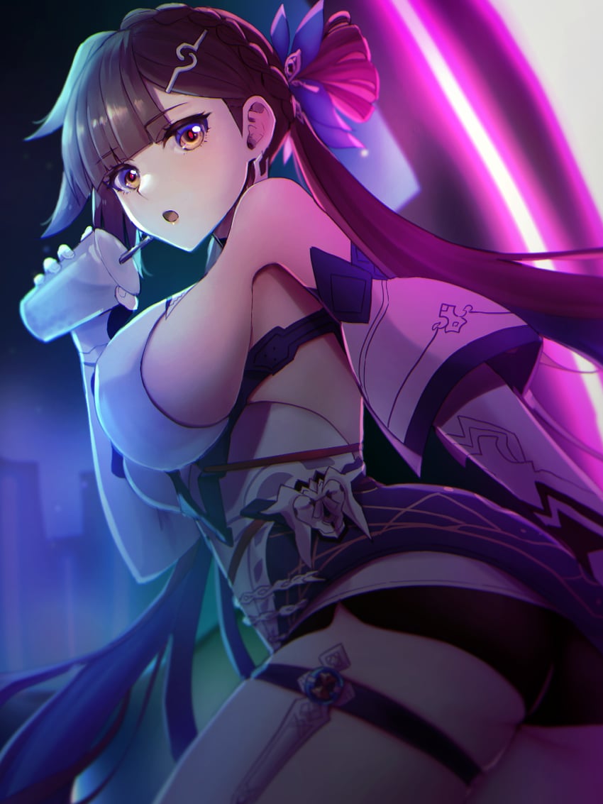 li sushang (honkai and 1 more) drawn by ura_(hamburg_oniku)