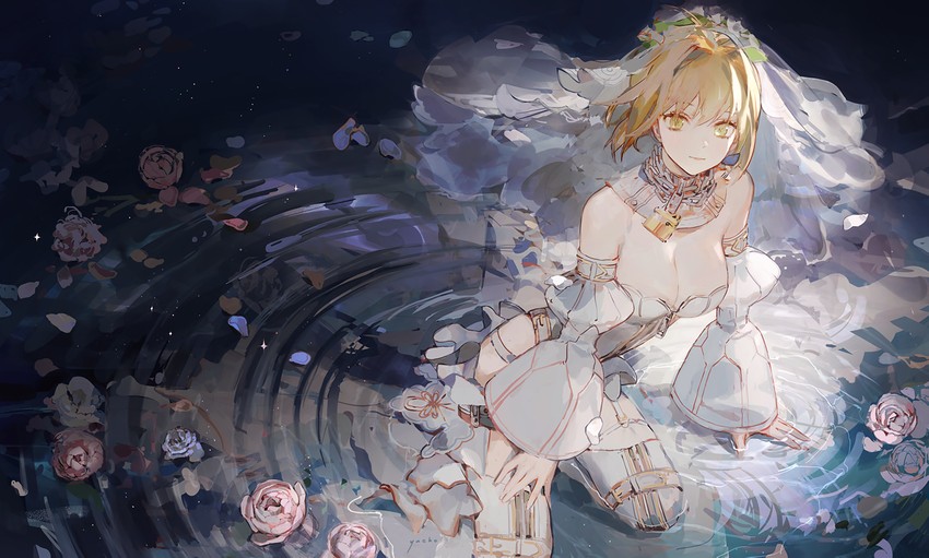 nero claudius (fate and 1 more) drawn by yueko_(jiayue_wu)