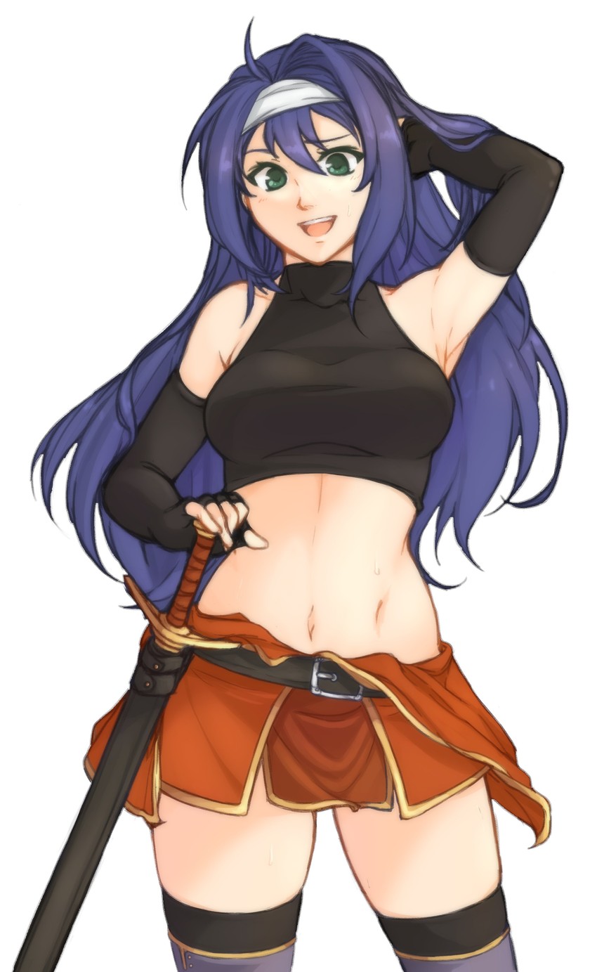 mia (fire emblem and 2 more) drawn by tridisart