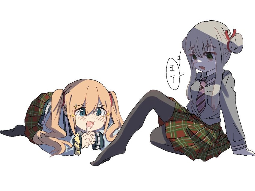kagura san and yukari miyuri (mahou shoujo madoka magica and 1 more) drawn by agedo