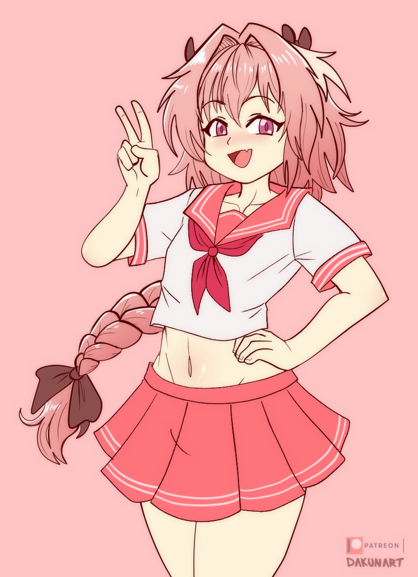 astolfo (fate and 1 more) drawn by dakunart
