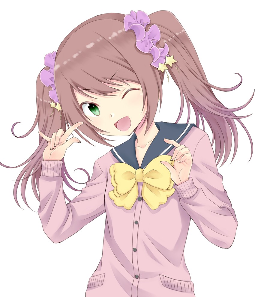 mizushima saki (idolmaster and 1 more) drawn by komiru