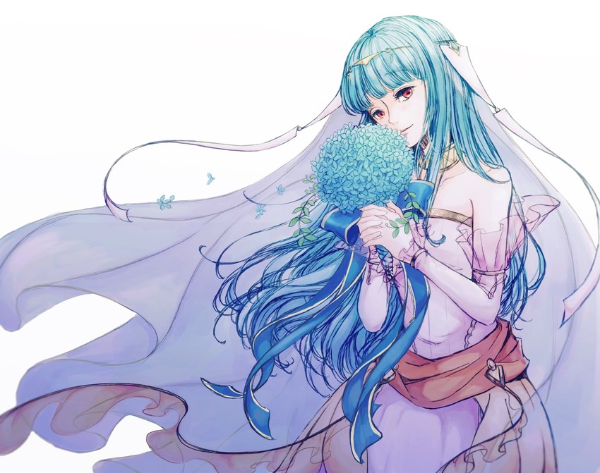 ninian (fire emblem and 2 more) drawn by chanene