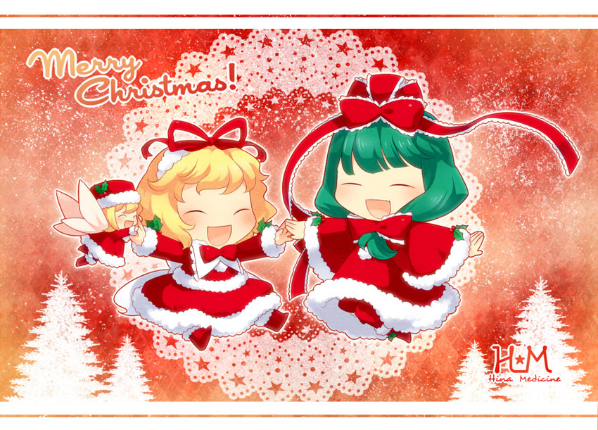 kagiyama hina, medicine melancholy, and su-san (touhou) drawn by juuno_(nekoda)
