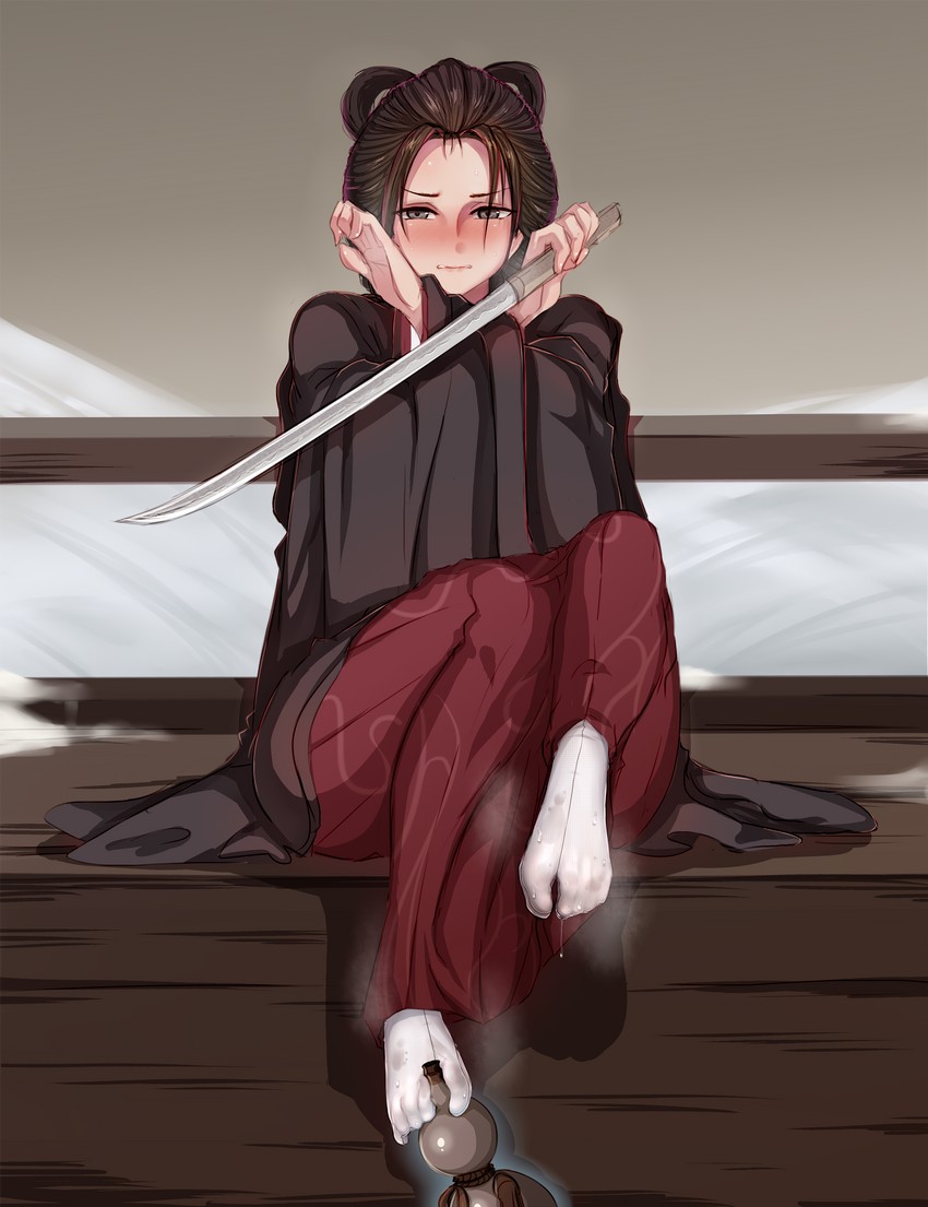 emma the gentle blade (sekiro: shadows die twice) drawn by wenzheng147