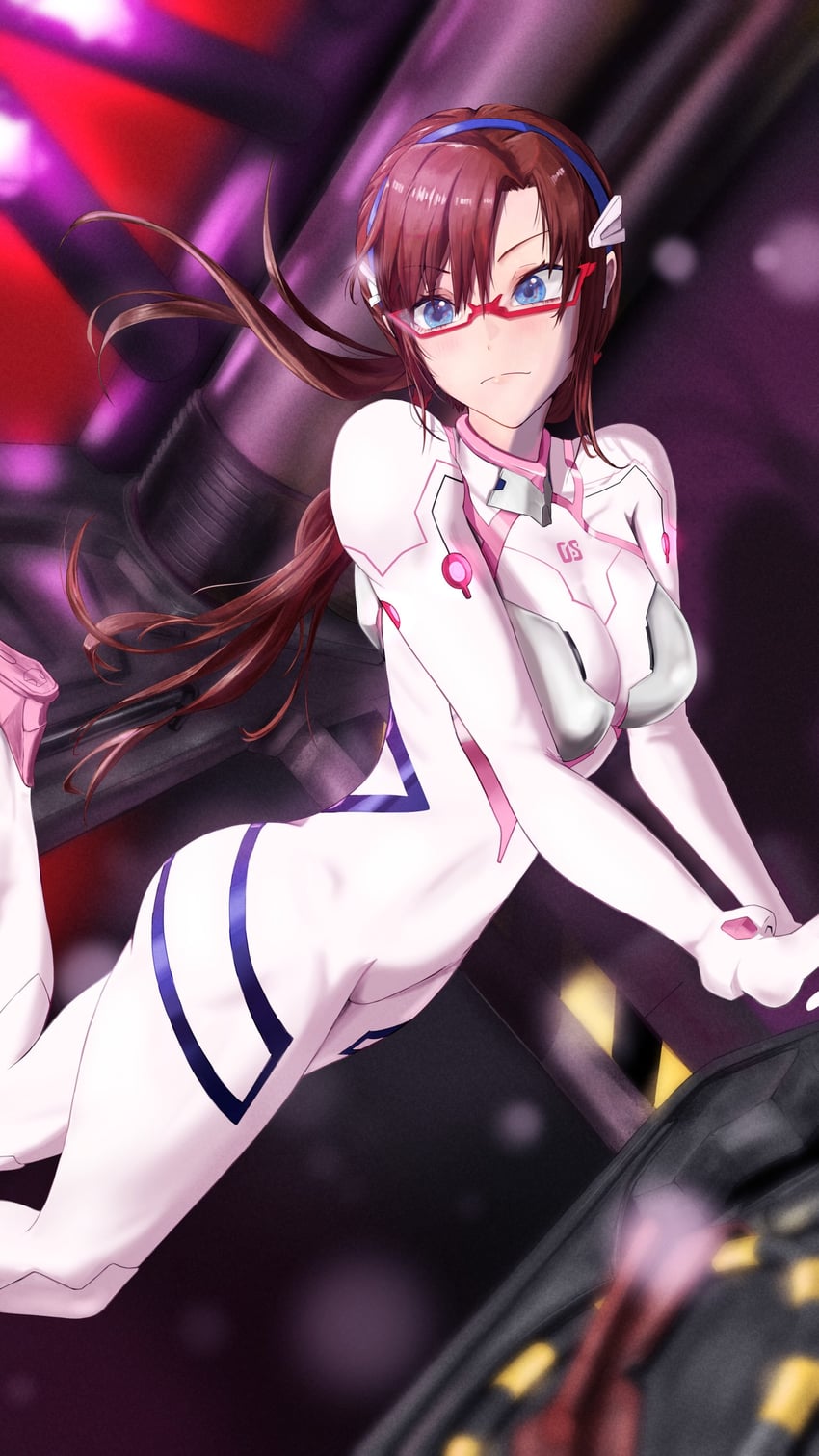 makinami mari illustrious (neon genesis evangelion and 2 more) drawn by menomeno_draw