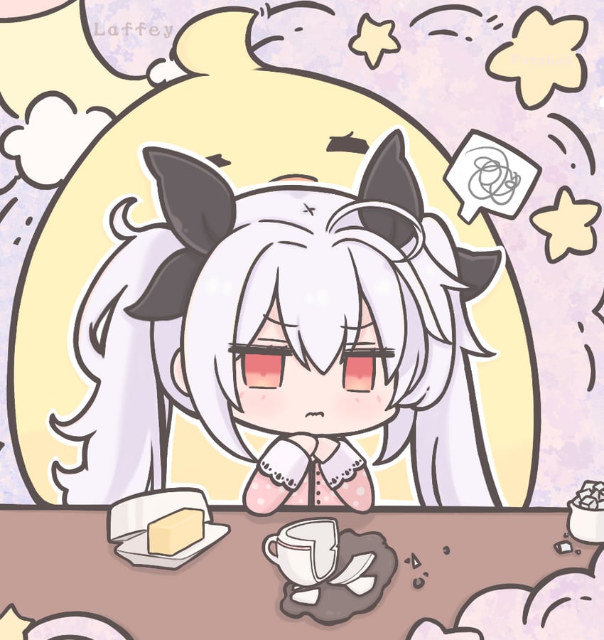 manjuu and laffey (azur lane) drawn by futaba_(anti_clockwise)