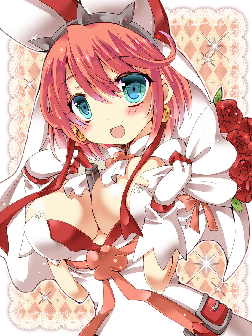 elphelt valentine (guilty gear and 1 more) drawn by yoroi_nau